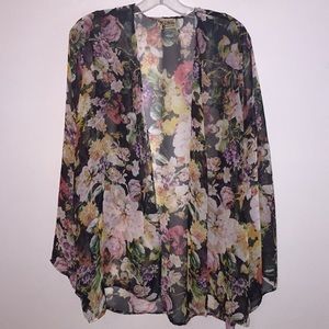 Mumu floral kimono